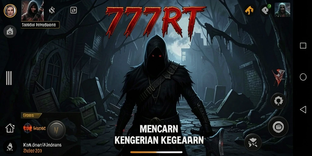 Gameplay menegangkan dari 777RT yang penuh dengan elemen Horror.