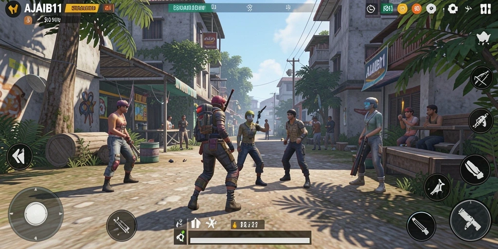 Tampilan gameplay AJAIB11 yang interaktif dan penuh warna.