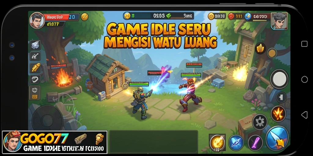 Screenshot utama GOGO77 menampilkan gameplay seru dan interaktif.