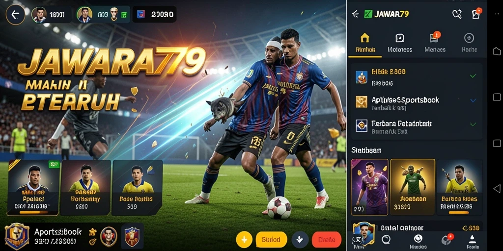 Tampilan gameplay taruhan yang seru di JAWARA79.