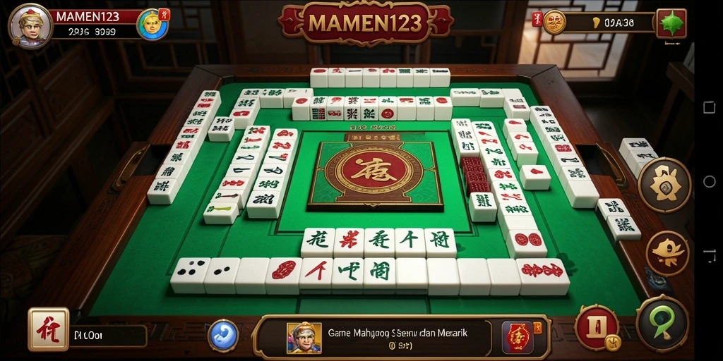 Tampilan gameplay seru MAMEN123 dengan grafis yang memukau.