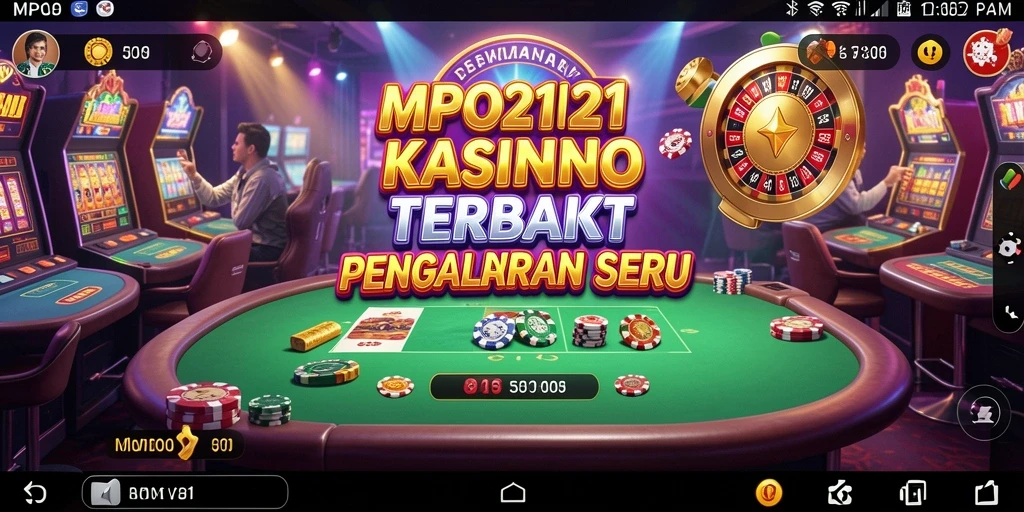 Tampilan seru dari gameplay Kasino MPO2121 yang menegangkan.