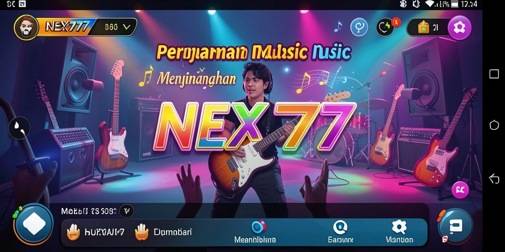 Screenshot NEX777 menampilkan gameplay seru dan interaktif.
