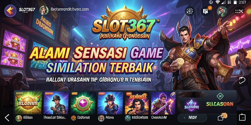 Tampilan menarik dari gameplay SLOT367 yang penuh warna.