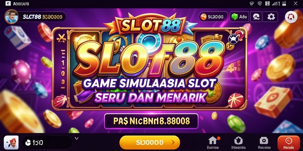 Tampilan gameplay SLOT88 yang seru dan penuh warna.