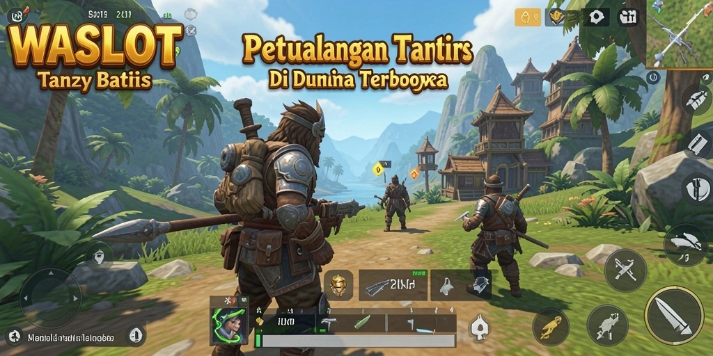 Tampilan gameplay <strong>WASLOT</strong> yang menakjubkan di dunia terbuka.