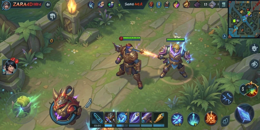 Tangkapan layar dari gameplay ZARA4D yang menarik dan seru.